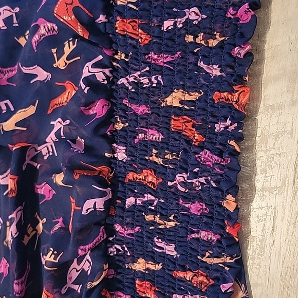 Charlotte Russe XL See-Through SHOES Print - Picture 5 of 5